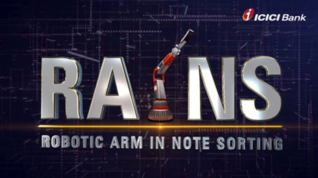 ICICI-Bank-Robotic-Arm-In-Notes-Sorting